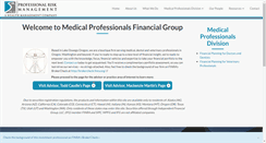 Desktop Screenshot of medicalpfg.com